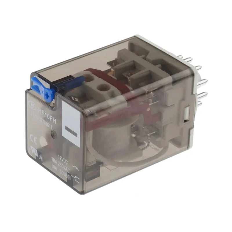 Hongfa Europe GMBH Power Relay 12V DC Coil 10A Switching Current 3PDT HF10FH012D3ZDT