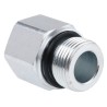 Parker Hydraulic Straight Threaded Reducer Male G, Steel, Hose Inside Diameter 0.75 in RI3/4EDX1/2CF