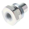 Hi-Force Steel Hydraulic Quick Connect Coupling Male NPT 3/8 in, 700 bar CM1