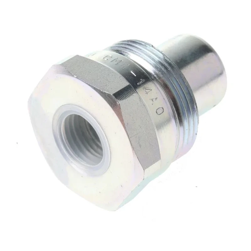 Hi-Force Steel Hydraulic Quick Connect Coupling Male NPT 3/8 in, 700 bar CM1