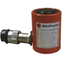 Hi-Force Portable Low Height Hydraulic Cylinder Single Acting 10 t Capacity 40 mm Stroke Length HLS101