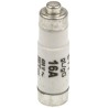 ETI 16A 400V AC D01 Neozed Fuse, Ceramic Body, Grey Cap, 50mm Length, E14 Thread Size 2211005