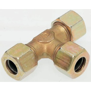 Parker Hydraulic Fitting Male Metric Steel Zinc Plated 8 mm Hose ID T08LCF