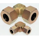 Parker Hydraulic Fitting 24° Angle Steel, Brass, Stainless Steel 12 mm Hose ID W12SCF
