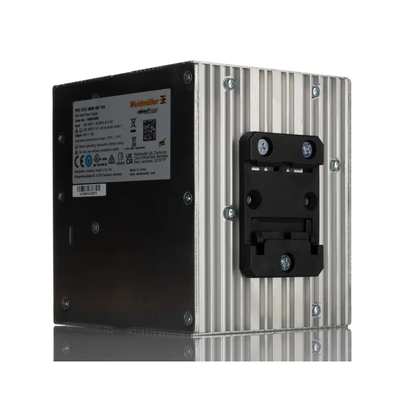 Weidmüller PRO ECO DIN Rail Switch-Mode Power Supply Unit AC/DC Input 85-264V AC, 80-370V DC, 10 A Output, 56V DC 1469610000