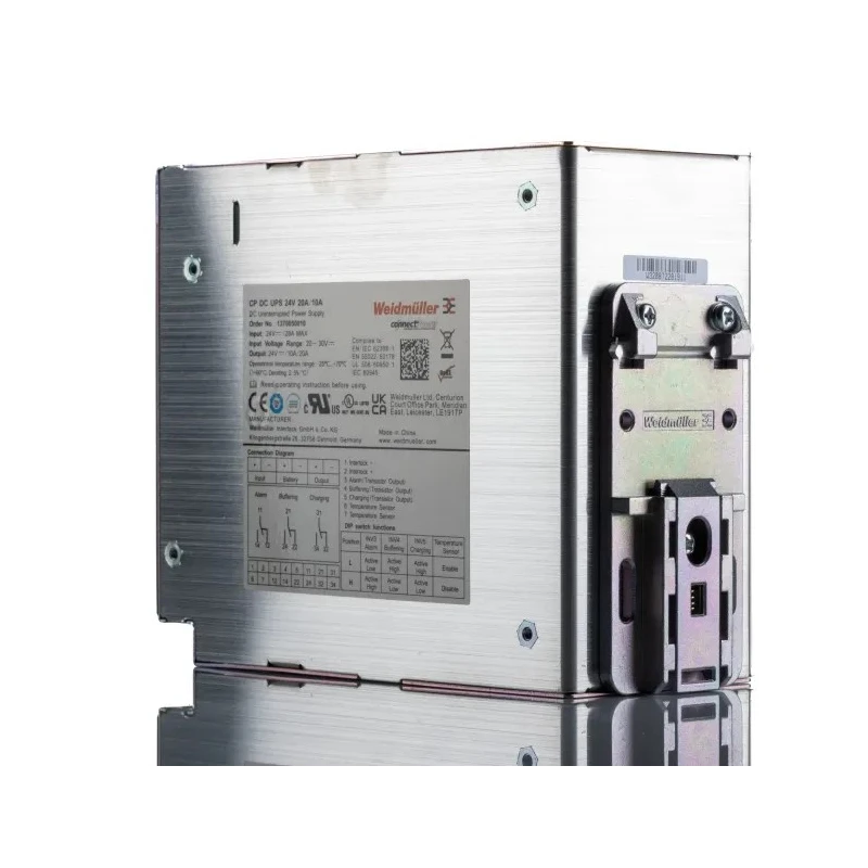 Weidmüller Control Unit Battery Module for use with Power Supplies 1370050010 24V DC Screw Connections