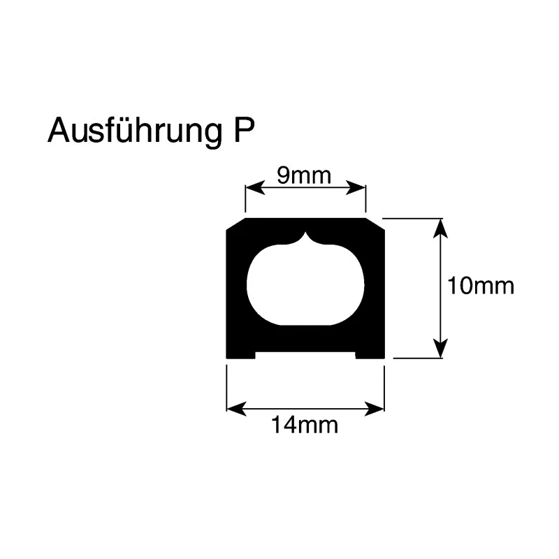 RS PRO 9 m Length Grey Cable Cover Cable Protector 27 mm Width RS PRO 26100315