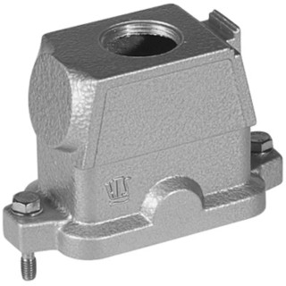 TE Connectivity EMV-K Range Heavy Duty Power Connector Hood M25 Thread Size IP68 IP65 Protection 1106427-4