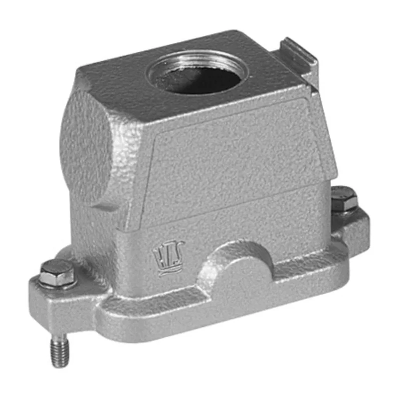 TE Connectivity EMV-K Range Heavy Duty Power Connector Hood M25 Thread Size IP68 IP65 Protection 1106427-4