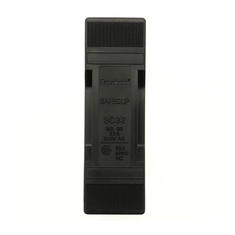 Eaton Rail Mount Fuse Holder, 32A Current Rating, 1 Pole, 550V AC, Front Connected SC32H-D