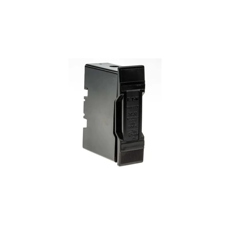 Eaton Rail Mount Fuse Holder, 32A Current Rating, 1 Pole, 550V AC, Front Connected SC32H-D