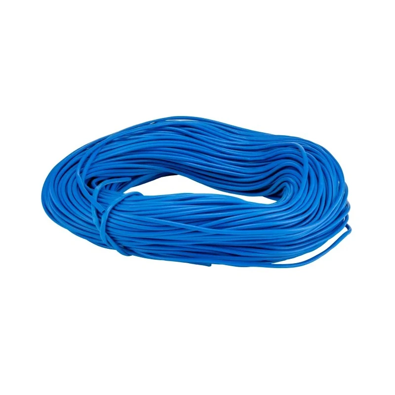 HellermannTyton Polyvinyl Chloride Blue Cable Sleeve 100m Length 3–20mm Diameter 5kV Dielectric 172-02048 PVC30-PVC-BU