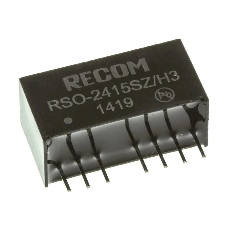 Recom DC/DC Converter 15V dc Output 67mA 36V dc Max Input 9V Min Input 1W Through Hole RSO-2415SZ/H3