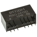 Recom DC/DC Converter 18-36V Input ±15V Output, 1W Power, Through Hole Mount RSO-2415D