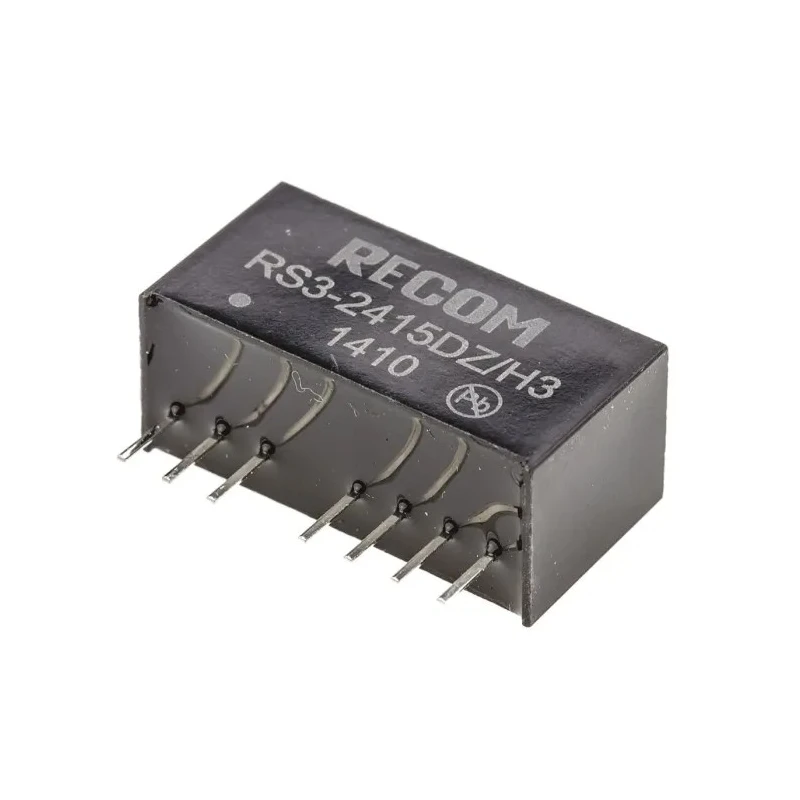 Recom RS3 DC/DC Converter 15V DC 100mA Output, 27V DC Input, 3W Power, Through Hole Mount RS3-2415DZ/H3