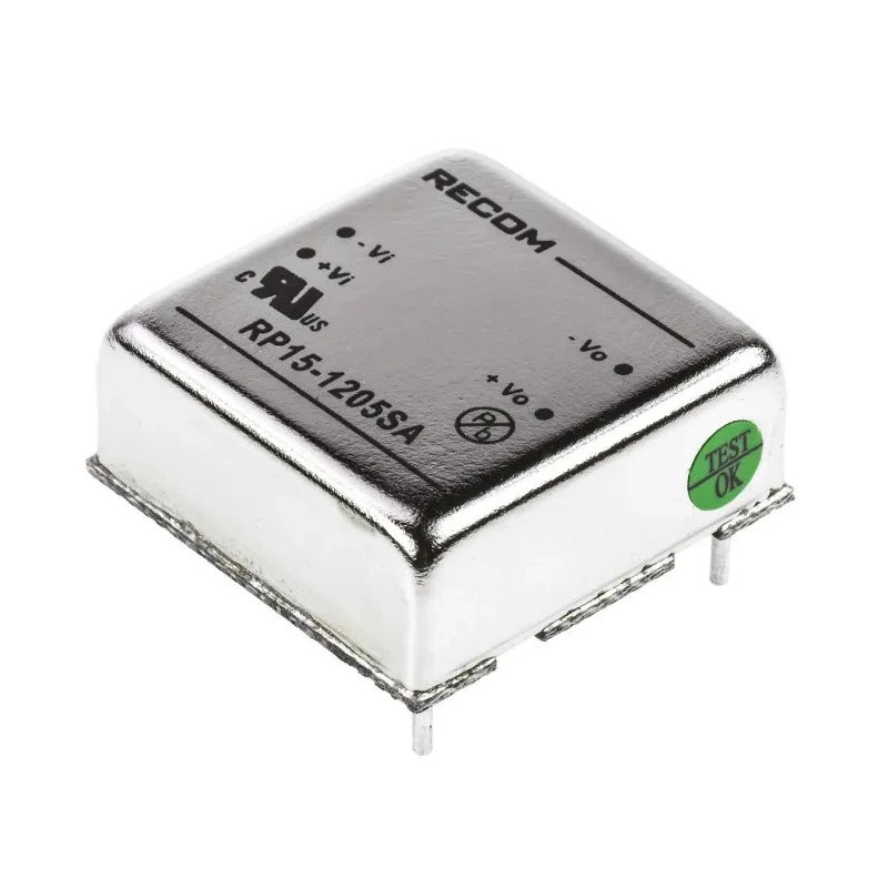 Recom RP15 A DC/DC Converter 5V DC Output 3A, 18V DC Maximum Input, 15W Power, Through Hole Mount 