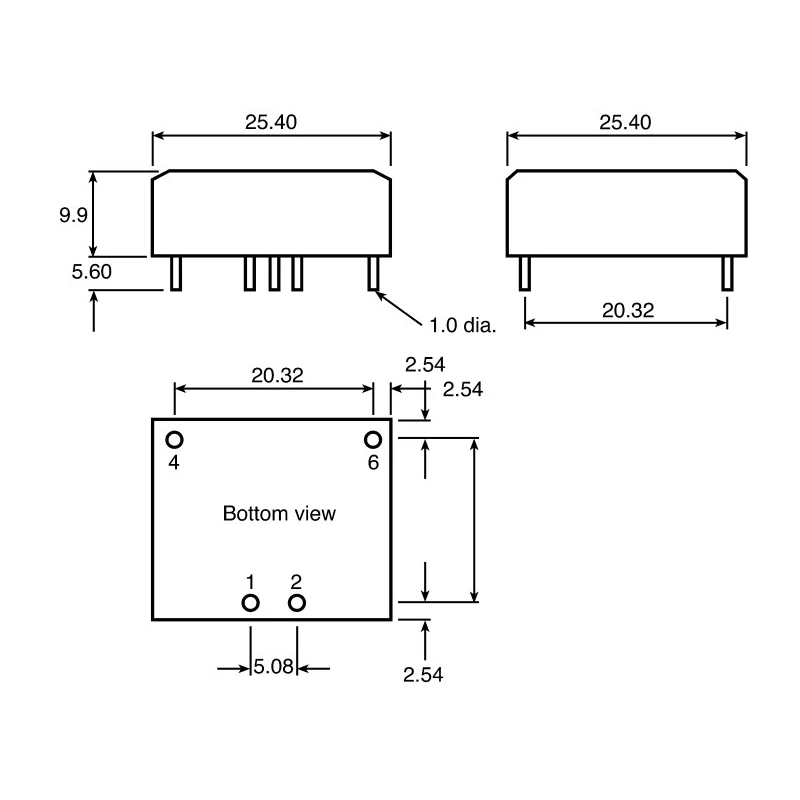 Recom RP15 A DC/DC Converter 5V DC Output 3A, 18V DC Maximum Input, 15W Power, Through Hole Mount 