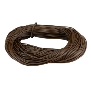 HellermannTyton Polyvinyl Chloride Brown Cable Sleeve 100m Length 20mm Diameter 172-02055 PVC20-PVC-BN
