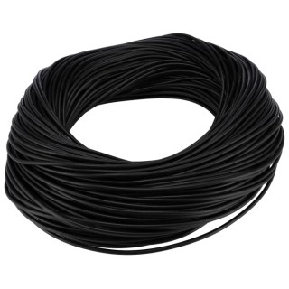 HellermannTyton Polyvinyl Chloride Black Cable Sleeve 100m Length 3mm to 20mm Diameter 172-02058 PVC30-PVC-BK