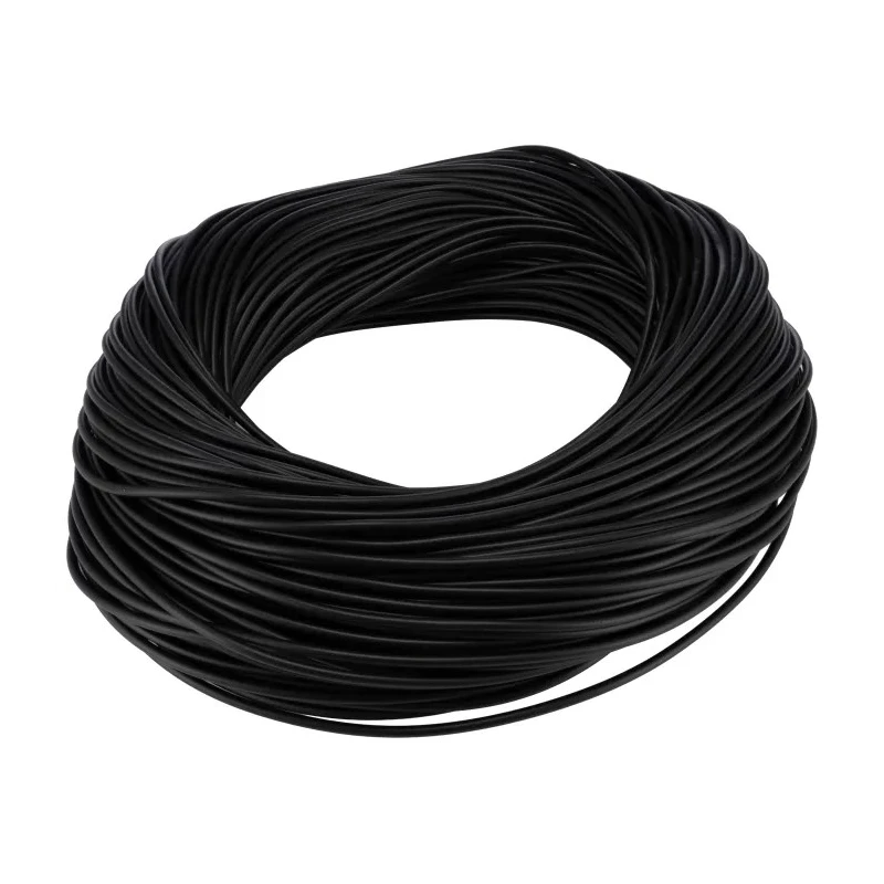 HellermannTyton Polyvinyl Chloride Black Cable Sleeve 100m Length 3mm to 20mm Diameter 172-02058 PVC30-PVC-BK