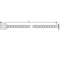 HellermannTyton Releasable Cable Tie 110 mm x 2 mm Polyamide 66 Natural RS1 PA66 NATURAL 100 PLN