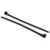 HellermannTyton Cable Tie Releasable Black Polyamide 66 180 mm x 6.5 mm 150N Tensile Strength 115-00027 REL180-PA66-BK