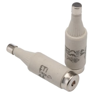ETI 4A, 500V AC D1 Diazed Fuse, E16 Thread Size, Class gG/gL, Ceramic Body, Brown Cap 2311402