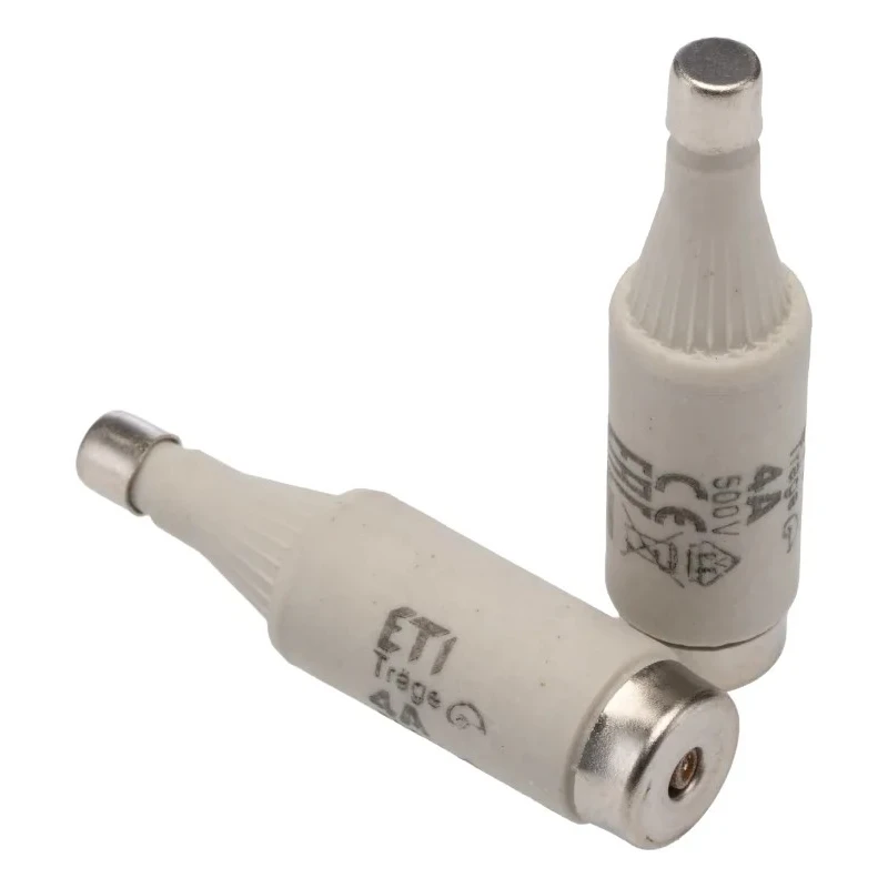 ETI 4A, 500V AC D1 Diazed Fuse, E16 Thread Size, Class gG/gL, Ceramic Body, Brown Cap 2311402