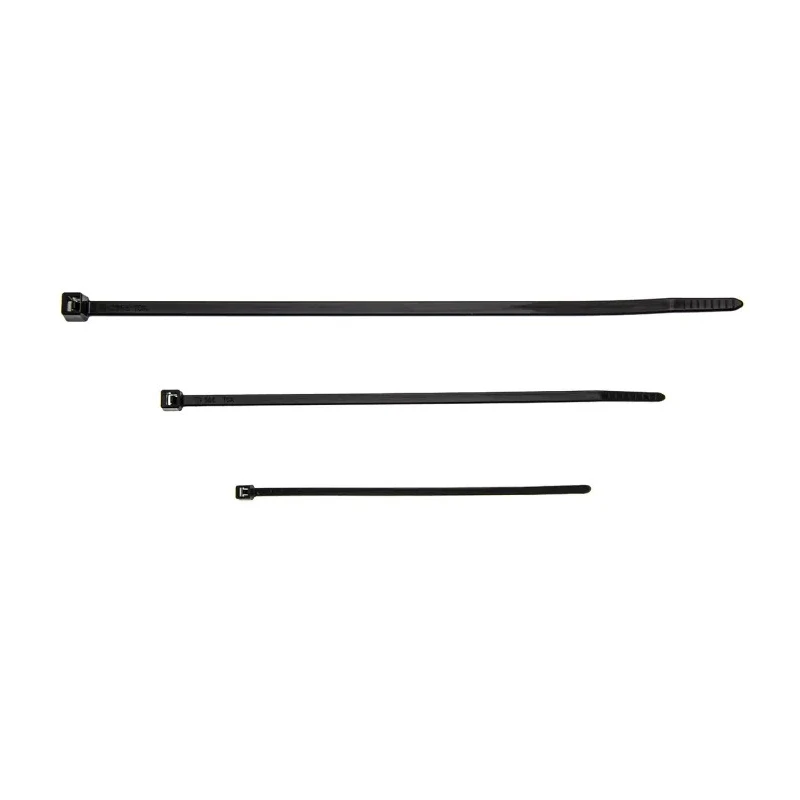 HellermannTyton Cable Tie Non-Releasable 2.5mm Width Black Polyamide 66 HT JAR1 CABLE TIE JAR BK TIES