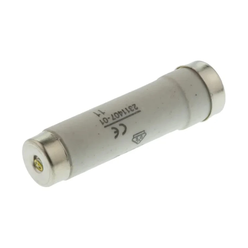 ETI D1 Diazed Fuse, 25A Current Rating, 500V AC Voltage, Ceramic Body, Yellow Cap, Breaking Capacity 50kA 2311207