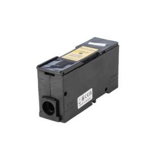 Eaton Rail Mount Fuse Holder 63A Current Rating, 1 Pole, Ceramic Body, 660V AC, Front Connected CM63F