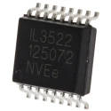 NVE Digital Line Transceiver IL3522E Non-Inverting Bus Transceiver IC 3V-5V 60mA 16-Pin SOIC IL3522E