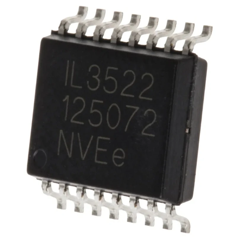 NVE Digital Line Transceiver IL3522E Non-Inverting Bus Transceiver IC 3V-5V 60mA 16-Pin SOIC IL3522E