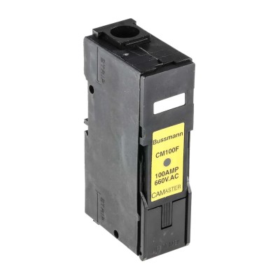Eaton Rail Mount Fuse Holder 100A 690V AC 1 Pole Front Connected DIN 35 mm CM100F