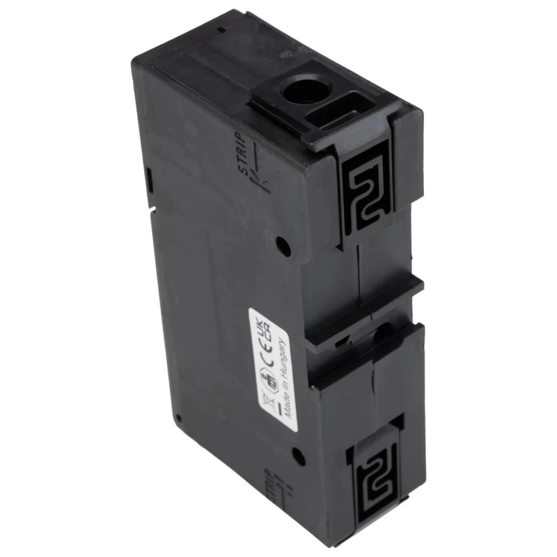Eaton 32A Rail Mount Fuse Holder, 1 Pole, Front Connected, Silver Plated Copper Contacts, 660V AC CM32F