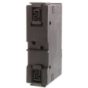 Eaton 32A Rail Mount Fuse Holder, 1 Pole, Front Connected, Silver Plated Copper Contacts, 660V AC CM32F