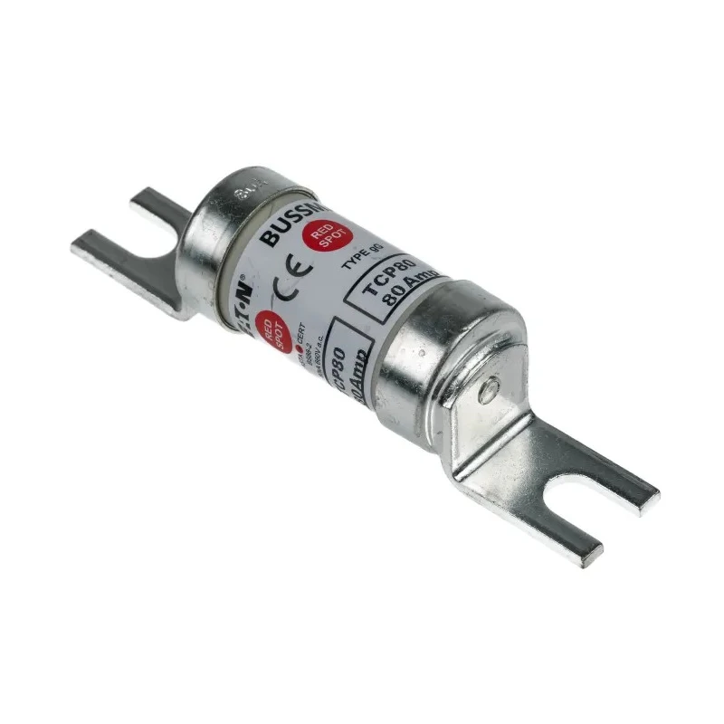 Eaton 80A British Standard Fuse A4 660V ac High Rupture Capacity Tag Fuse TCP80