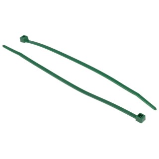HellermannTyton Cable Tie, 150 mm Length x 3.5 mm Width, Green Polyamide 66, Series T, Model 111-03014 T30R-PA66-GN