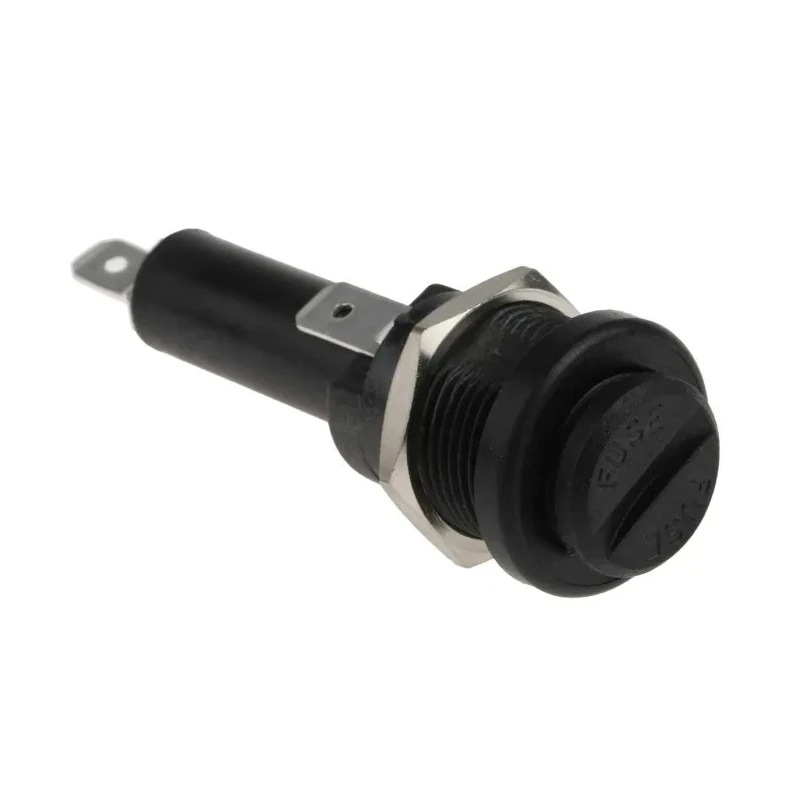 Bulgin 13A Panel Mount Fuse Holder, 1 Pole for 6.3 x 32 mm Fuse, 250V AC FX0415/S