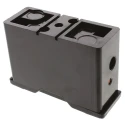 Eaton 20A Rail Mount Fuse Holder, 1P-Pole, 550V AC Front Connected Terminal SC20H
