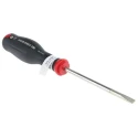 Facom Slotted Screwdriver 5.5 mm Tip Width, 100 mm Blade Length, 209 mm Overall Length AT5.5X100