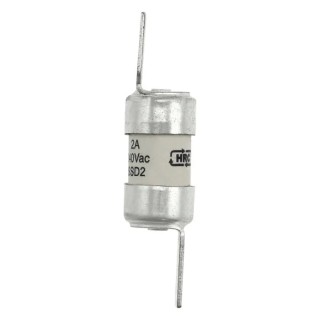 Eaton British Standard HRC Fuse 2A 240V E1 Tag Blade SSD2
