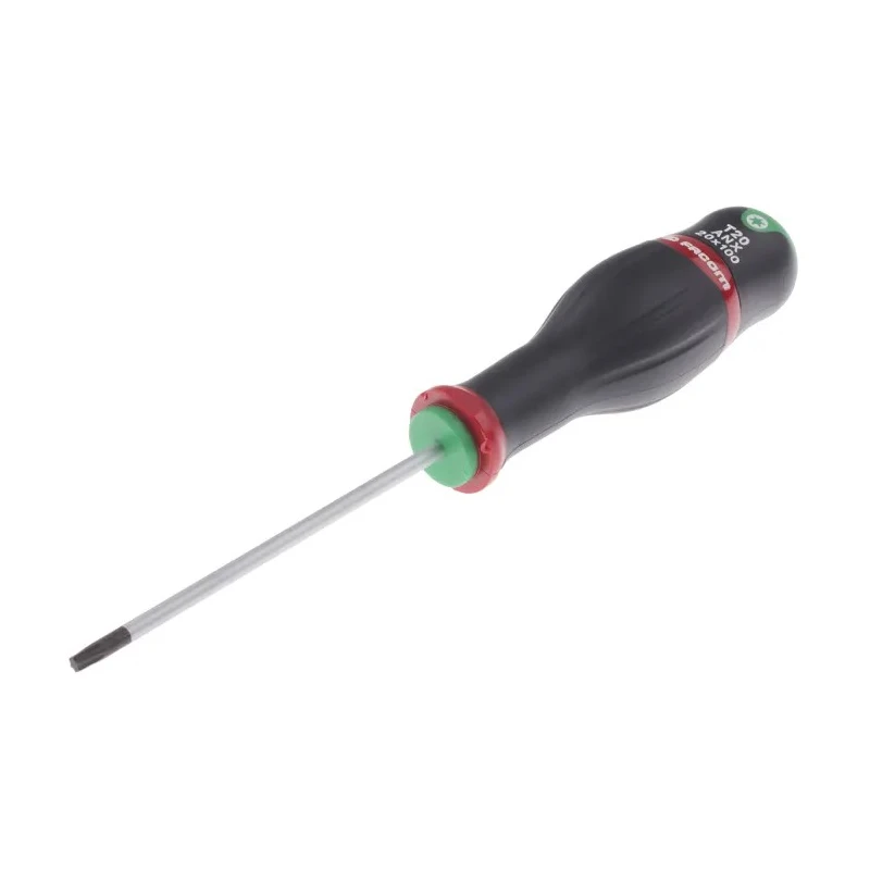 Facom Standard Torx & Torx Plus Screwdriver, T20 Tip, 100 mm Blade, 220 mm Overall ATX20X100