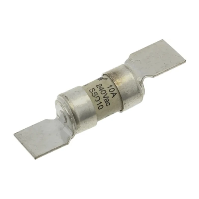 Eaton 10A British Standard HRC Offset Tag Fuse E1 240V AC SSD10