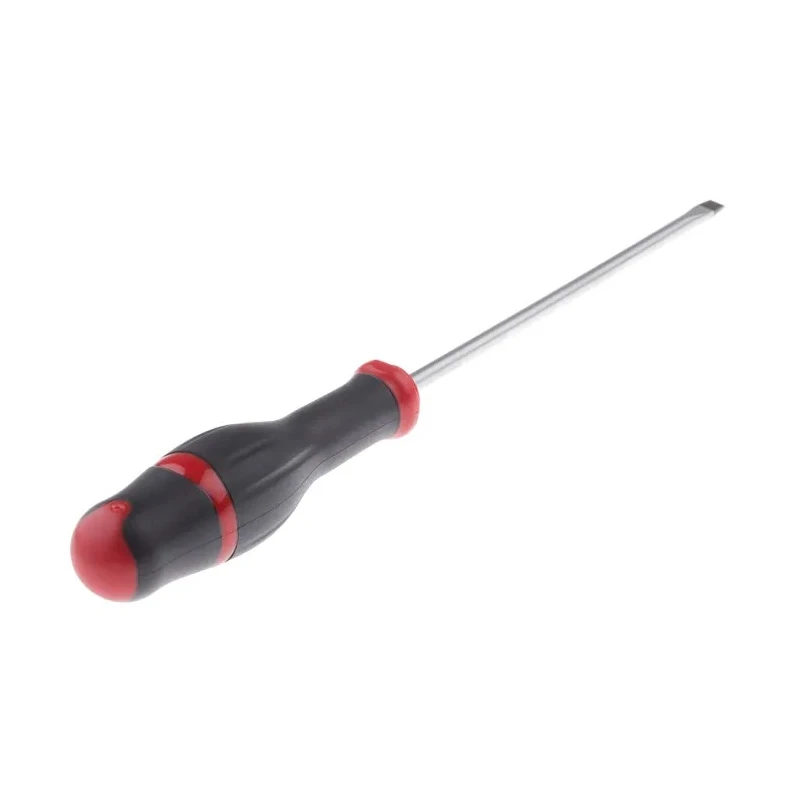 Facom Standard Slotted Screwdriver 150 mm Blade, 259 mm Overall Length, Insulated Bi-Material Handle ATF5.5X150