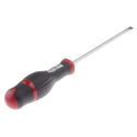 Facom Slotted Screwdriver, 150 mm Blade, 270 mm Overall, Insulated, Bi-Material Handle ATF6.5X150