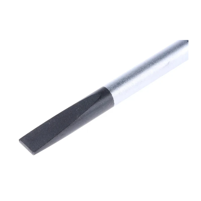 Facom Slotted Screwdriver, Standard Type, 200 mm Blade Length, 320 mm Overall Length, Insulated Bi-Material Handle AT6.5X200