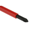 Facom Insulated Screwdriver, PZ1 Tip, 100 mm Blade, VDE/1000V Approved, Bi-Material Handle ATD1X100VE