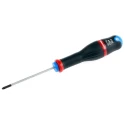 Facom Pozidriv Standard Screwdriver PZ0 Tip 75 mm Blade 178 mm Overall ATD0X75