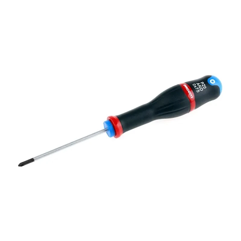 Facom Pozidriv Standard Screwdriver PZ0 Tip 75 mm Blade 178 mm Overall ATD0X75
